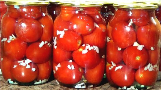 Готовим консервированные помидоры