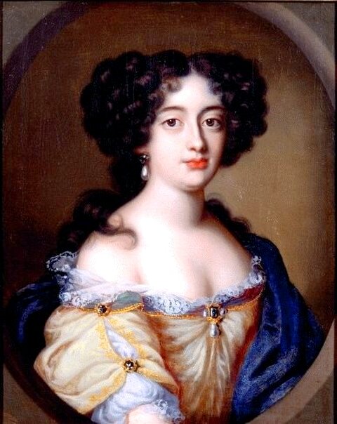 Портрет Гортензии Манчини, герцогини де Мазарини (1646—1699). Якоб Фердинанд Воет. Из открытых источников