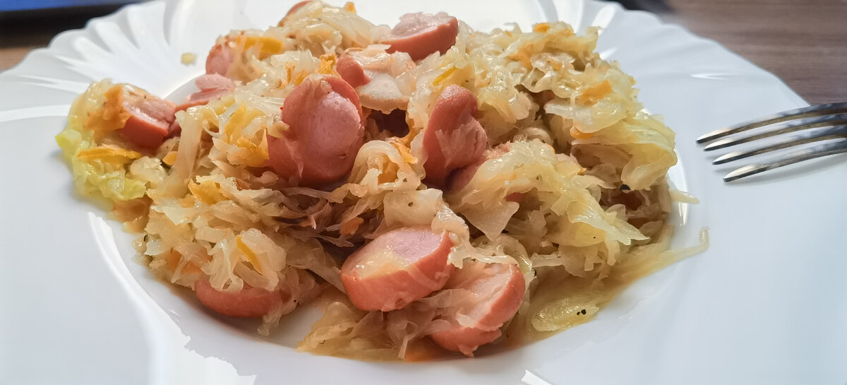 Капуста тушеная