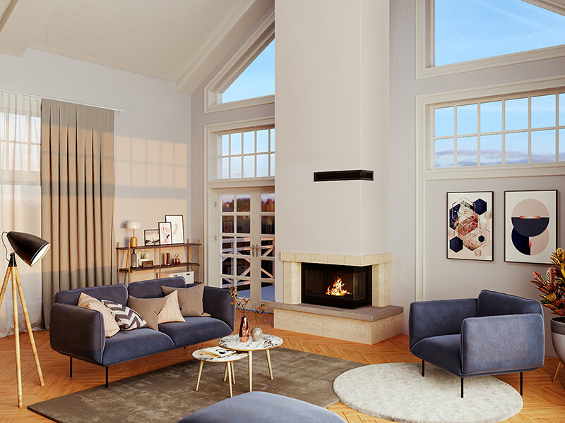 Пристенный камин Seguin Myrte (Мирт)