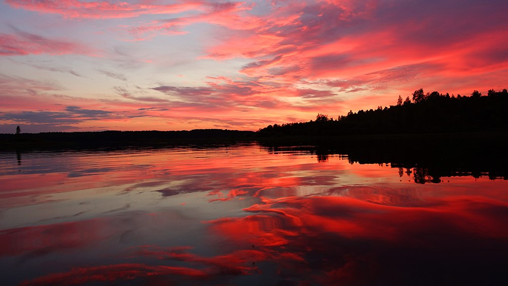 Красота. Будет ветер. Рыба уйдет...