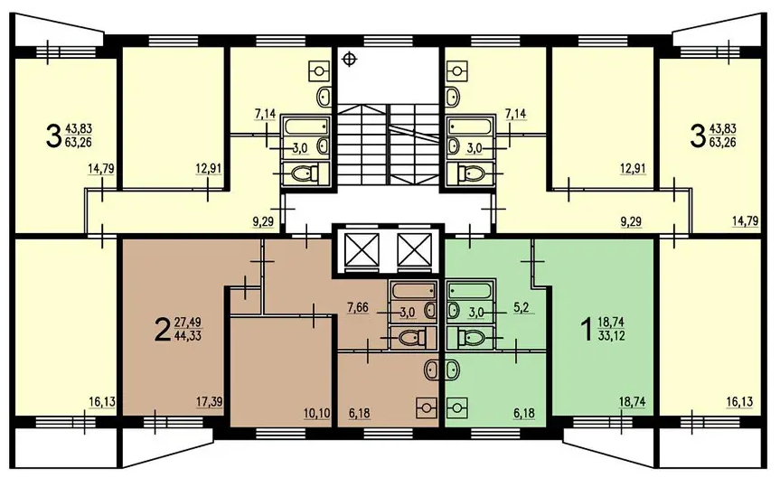 ДОМ НА 8 КВАРТИР 824 м² - Строительство домов из СИП панелей под ключ в Крыму от