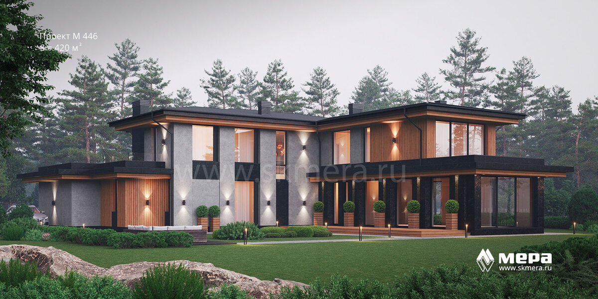 Проект М446 от архитектурной студии "Мера"