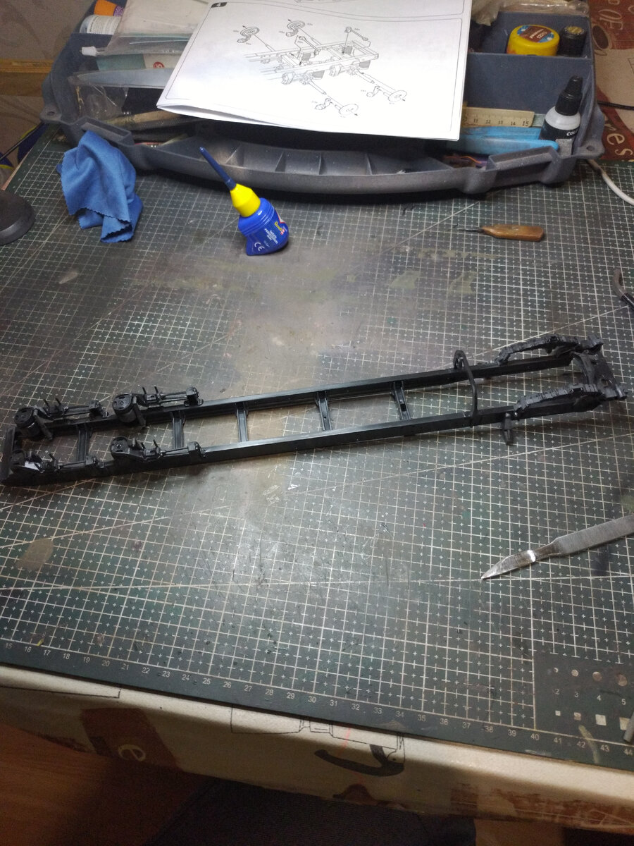 Собрана рама.Обратите внимание на размер