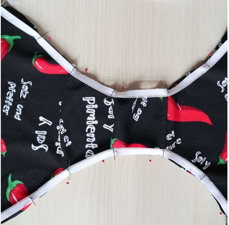 А если не поленитесь... в одном из предыдущих видео есть подробное видео, как ставить метки и соединить резинку с трусишками.