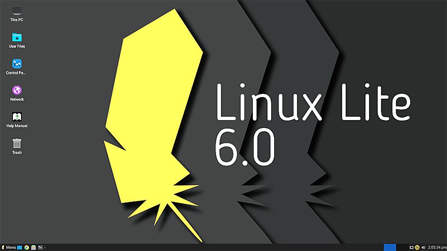 Интерфейс Linux Lite