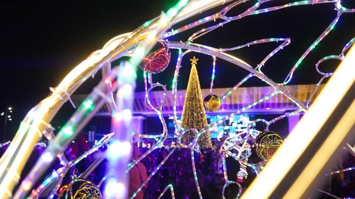    Главная елка Алматы:NUR.KZ/Владимир Третьяков