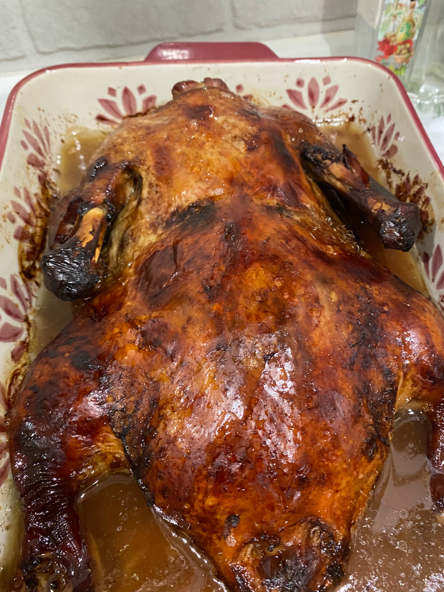 Утка с апельсинами. 