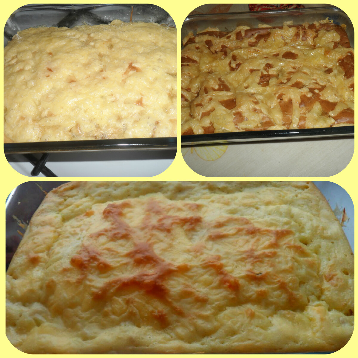 Мои пироги с несладкой начинкой без замеса теста