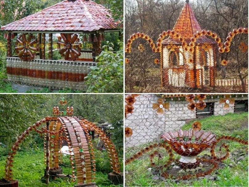 Фото поделок из пластиковых бутылок В хозяйстве пригодится или полезные творения из пластиковых бутылок Само Делино 