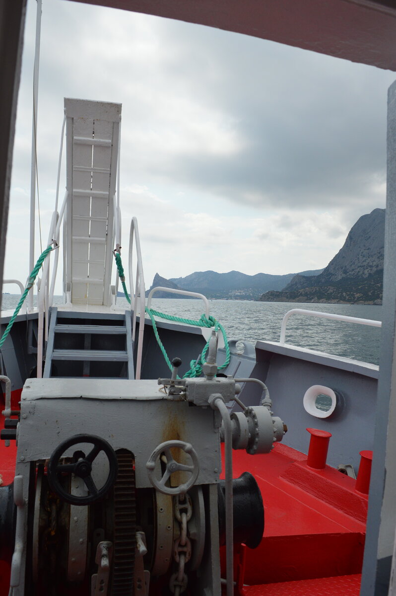 Корма теплохода