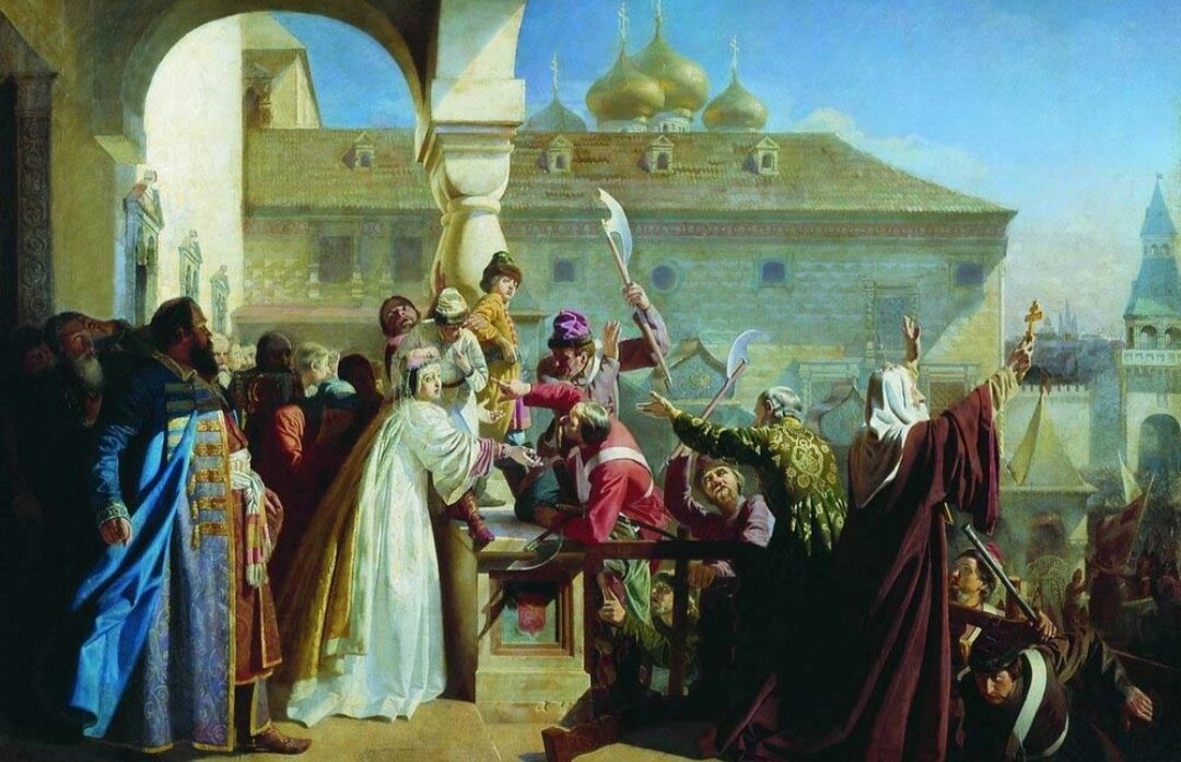 Стрелецкий бунт. 1682 год.
