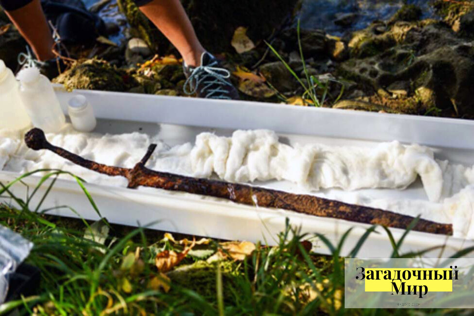 Найденный меч. Источник: blmojgrad.com