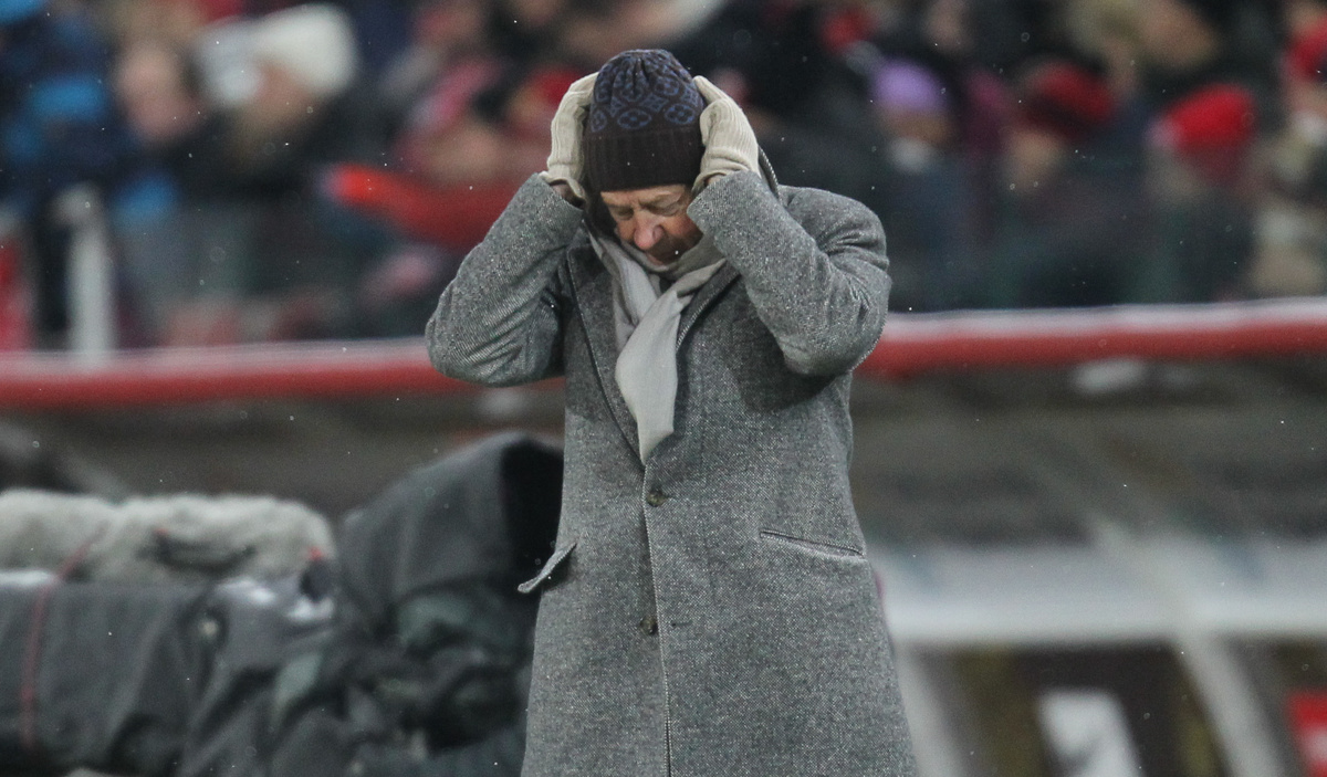 Юрий Сёмин, главный тренер московского "Локомотива"