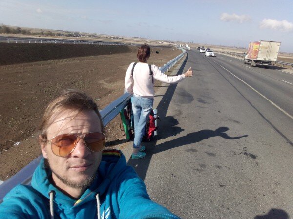 Где-то на трассе с попутчиком