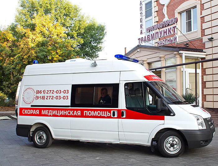 Частная скорая помощь клиники "В надежных руках" Фото Юга.ру