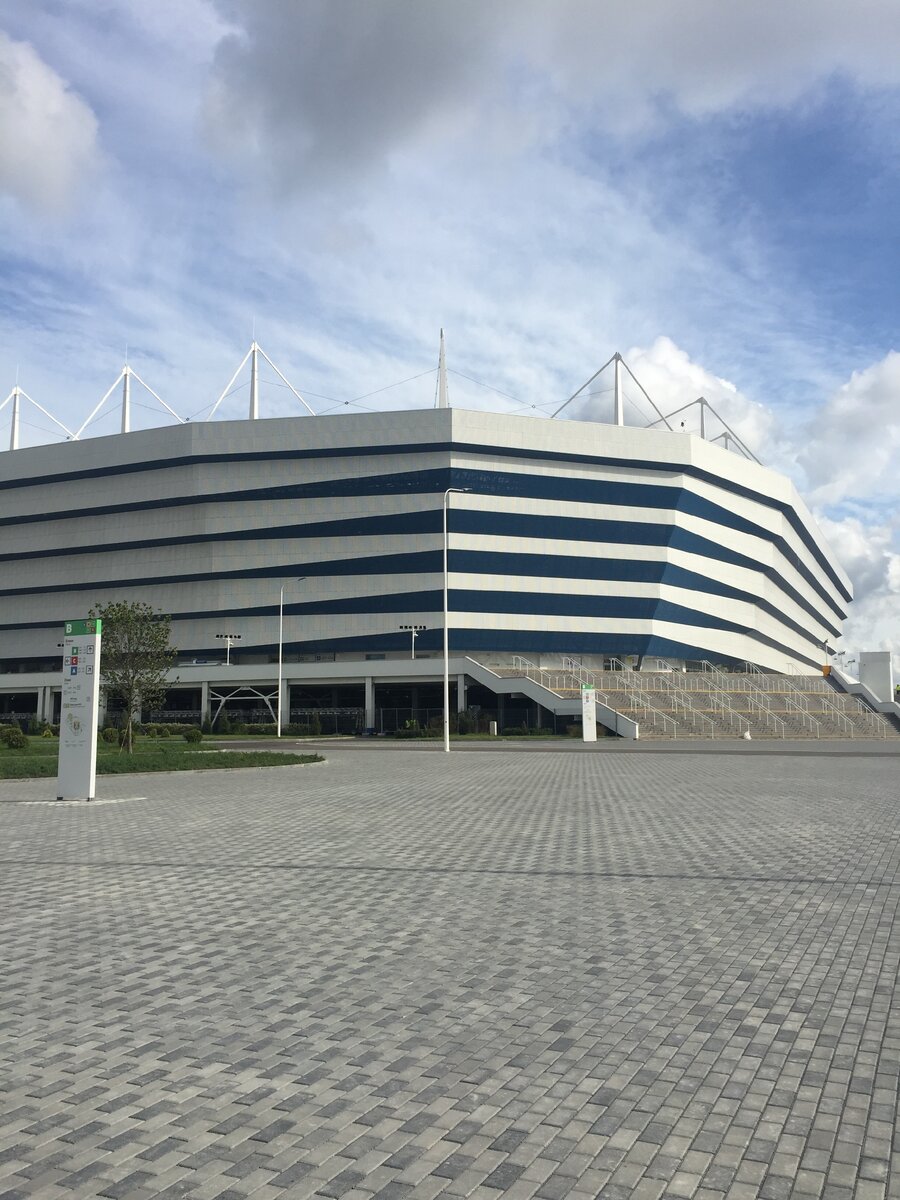 Стадион внешне выглядит отлично, мне нравится.