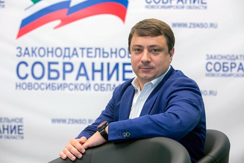 Депутат Законодательного собрания Новосибирской области Алексей Андреев.