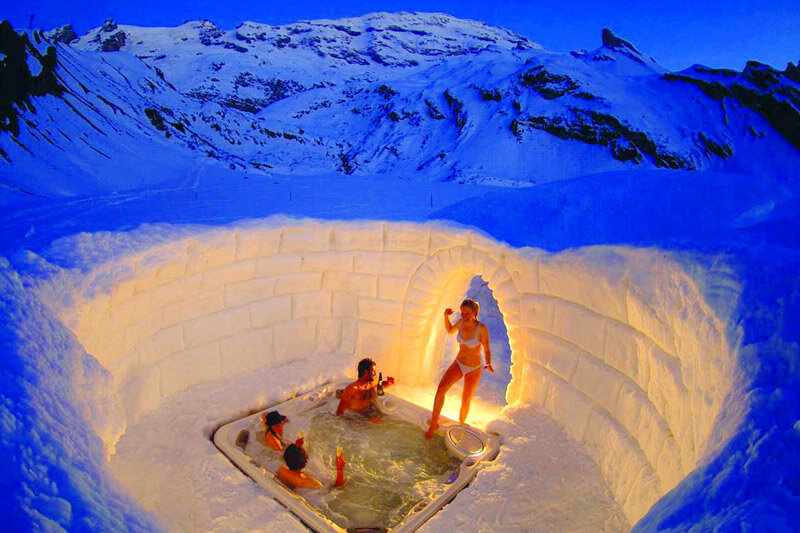 Iglu Dorf в Швейцарии