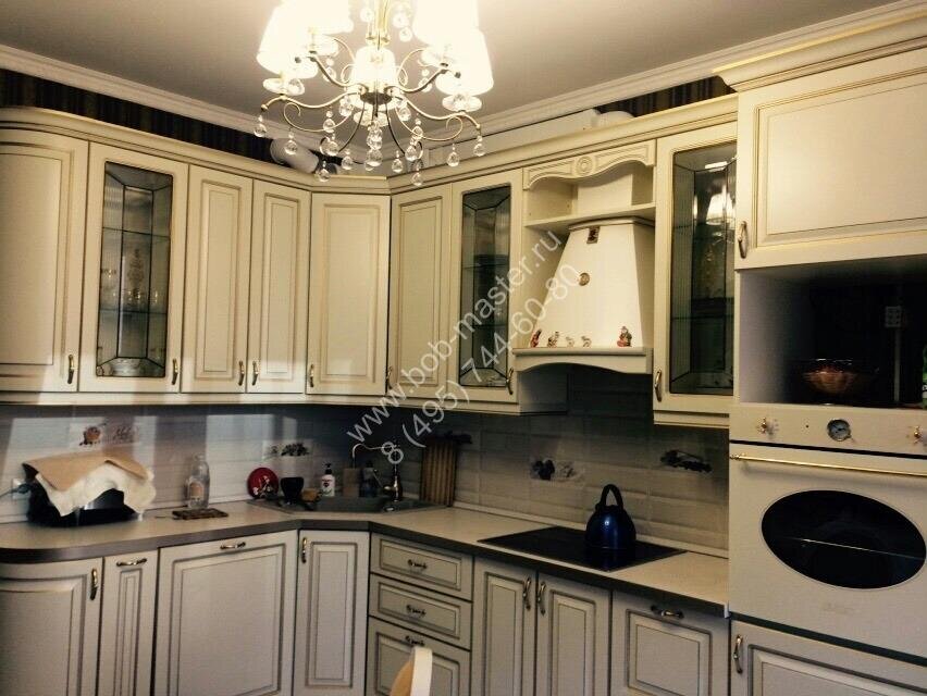 сборка и установка кухни