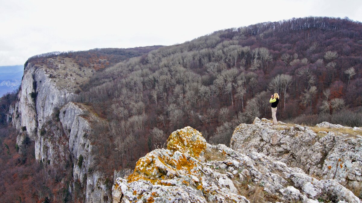 В горах Крыма можно сделать красивые фотографии природы 