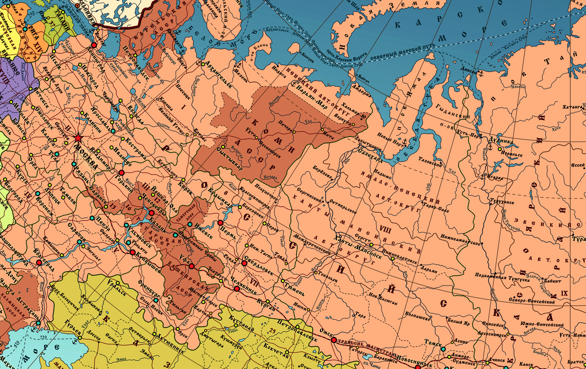 Раньше ретрансляторы устанавливали только в крупных населенных пунктах СССР