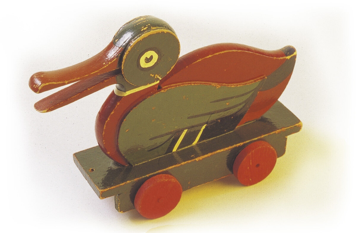 Оригинал первых игрушек, от LEGO (для своих детей Оле сделал такую же)