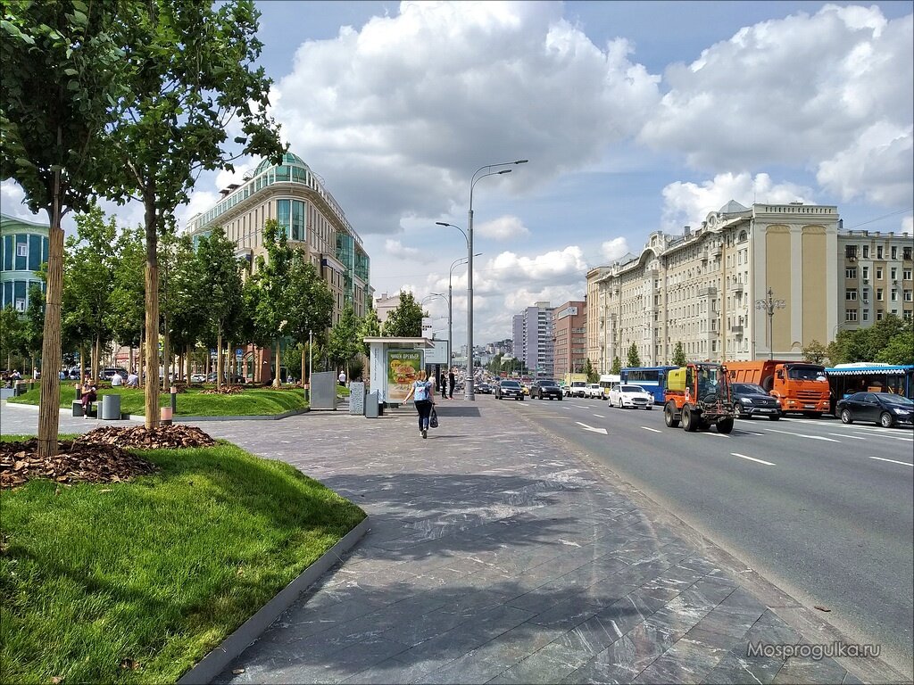 Вид на Садовое кольцо