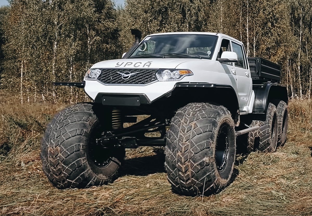 Самый большой уаз 6x6