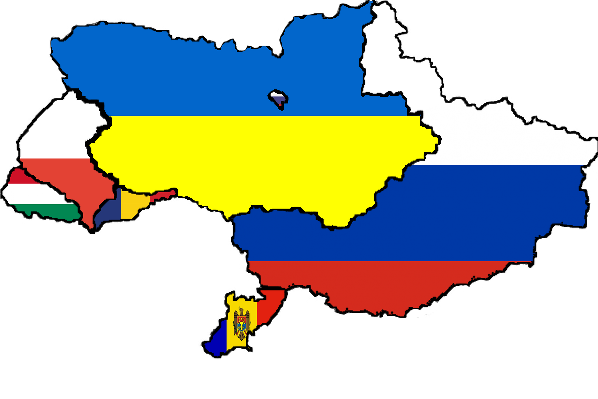 Карта новой Украины