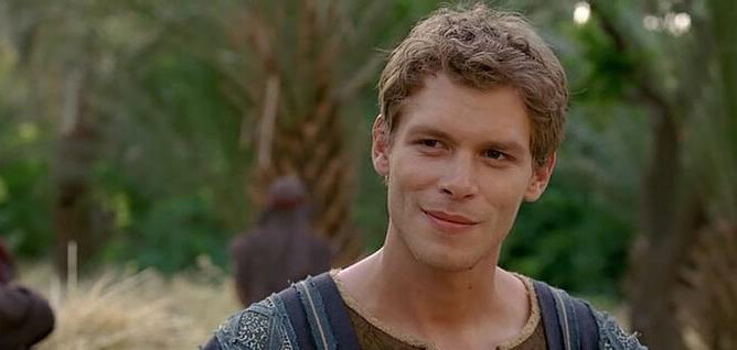 Актёр Джозеф Морган. Кадр из сериала "Бен Гур"