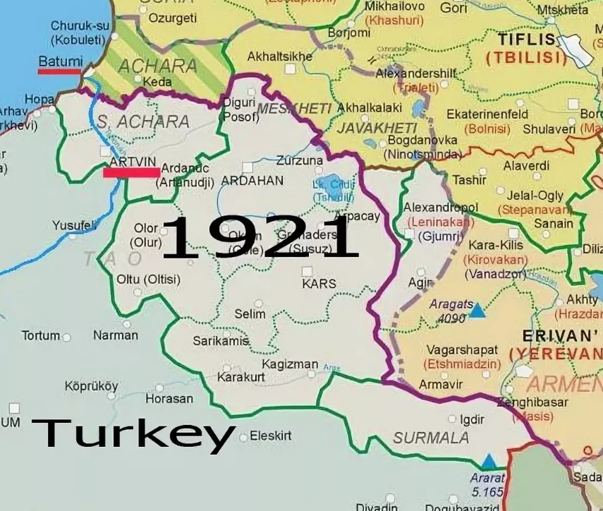 Какая территория армении. Карский договор 1921 Армения. Границы Армении и Азербайджана в 1921. Границы Армении до 1921 года. Карта Армении 1921 года.