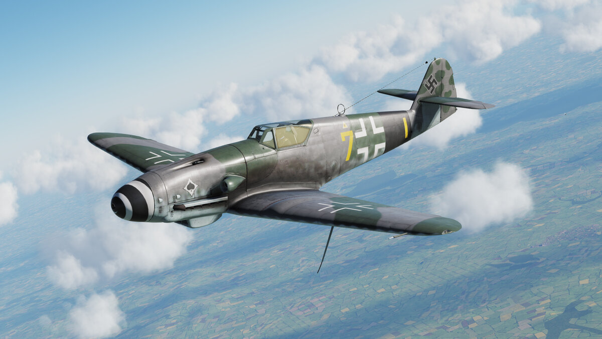 Bf-109 Messerschmitt. 