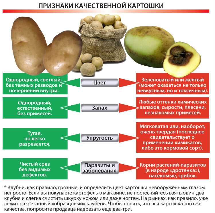 Как картошка влияет на стул