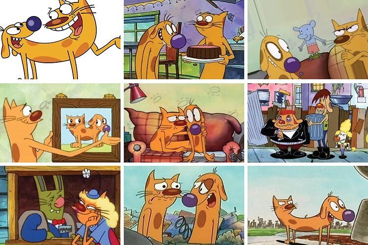  1. «Котопёс»   Анимационный сериал, созданный в США и транслировавшийся с 1998 года по каналу Nickelodeon.