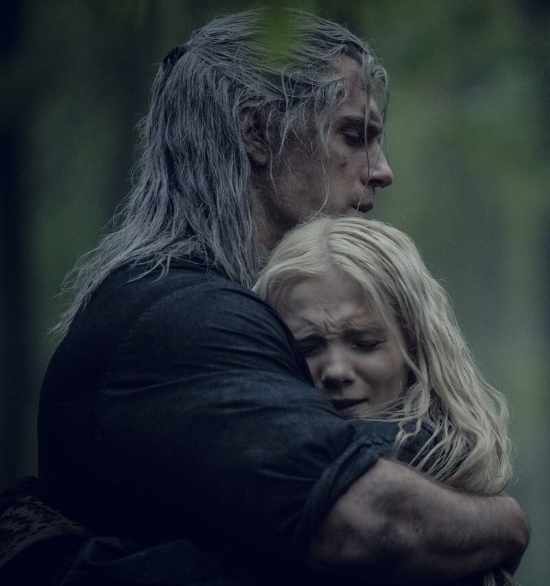 Геральт и Цири