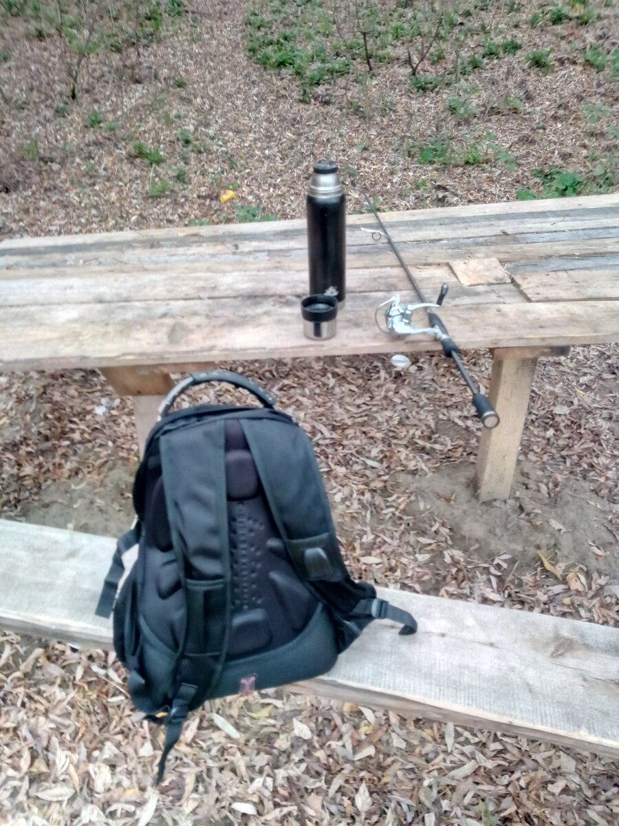 Привал на ходовой рыбалке.