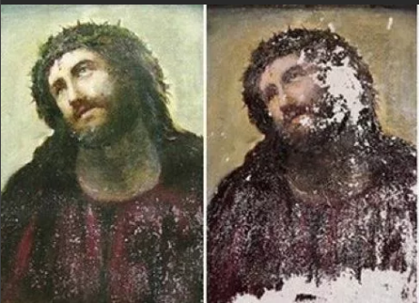 Фреска «Ecce Homo»