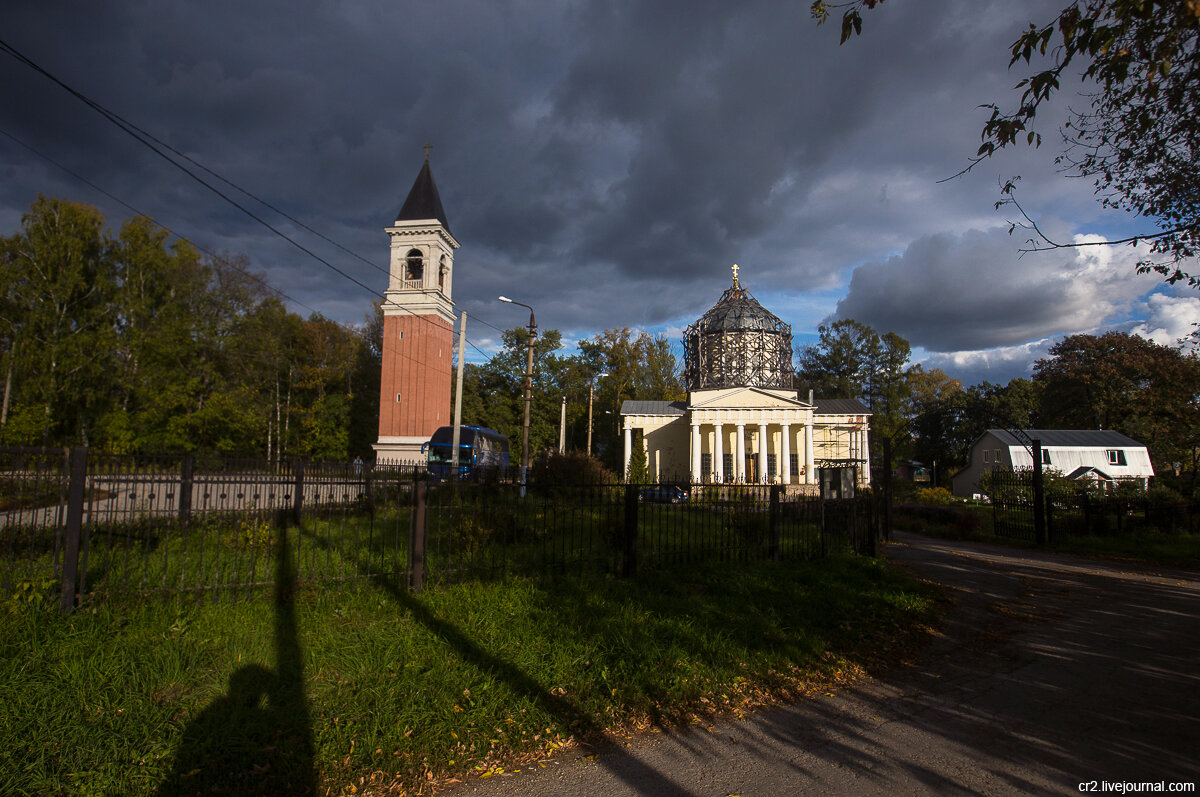 Тульская область. Усадьба Богучарово. Храм 