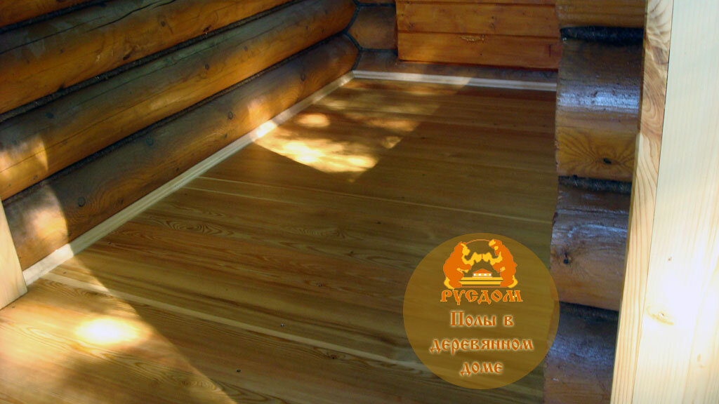 Деревянный пол по балкам