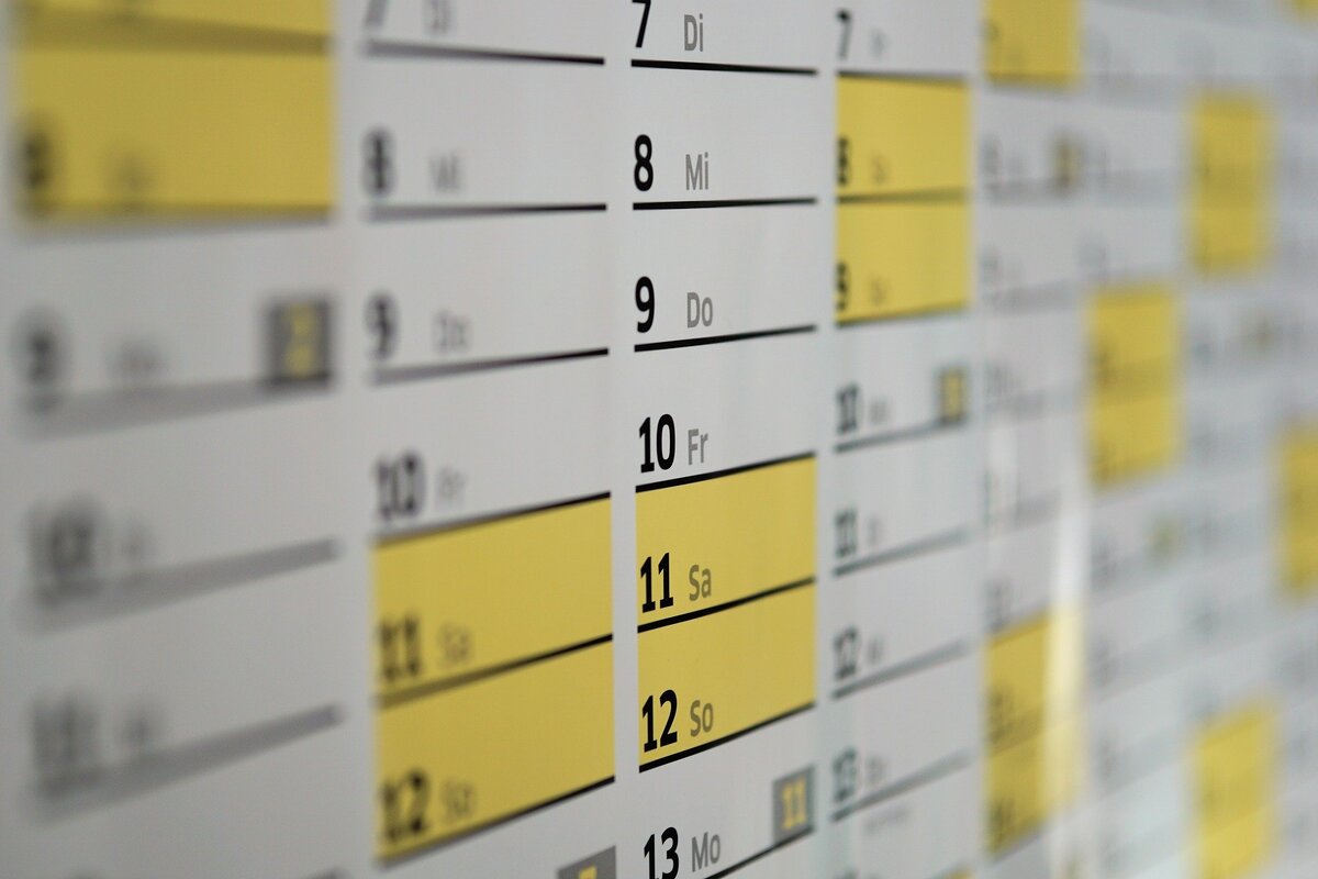 Источник Pixabay. Оказывается, что в 6 неделях ровно 10! секунд. 
