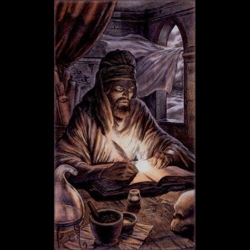 Аркан Маг - Таро Чёрный Гримуар 