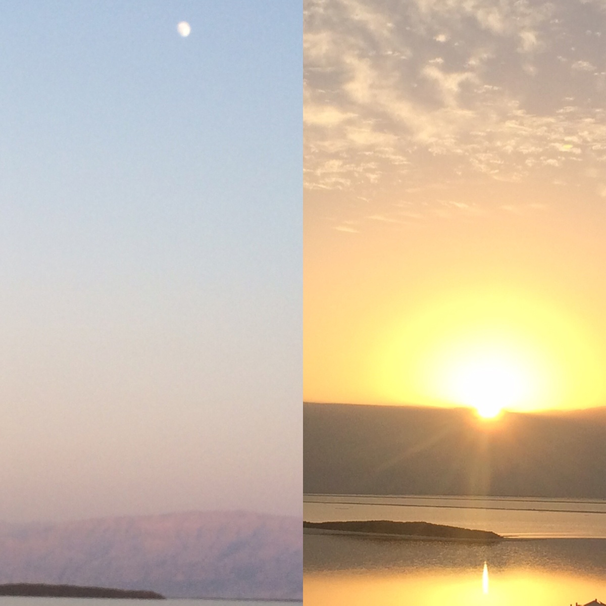 В этом месте как сказочно красивые восходы, так и закаты