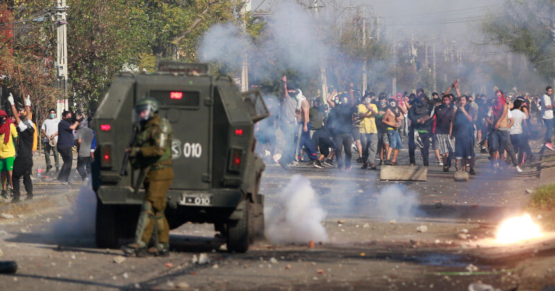 АВТОРЫ ИЗОБРАЖЕНИЙ: PABLO ROJAS / AFP ЧЕРЕЗ GETTY IMAGES .