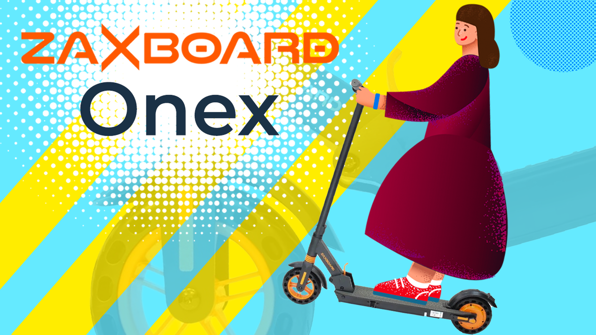 Обзор Zaxboard Onex: Лучший электросамокат для города