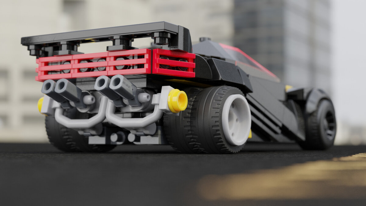 Собираем Quadra Turbo-R V-Tech из LEGO | Gamer Bay | Дзен