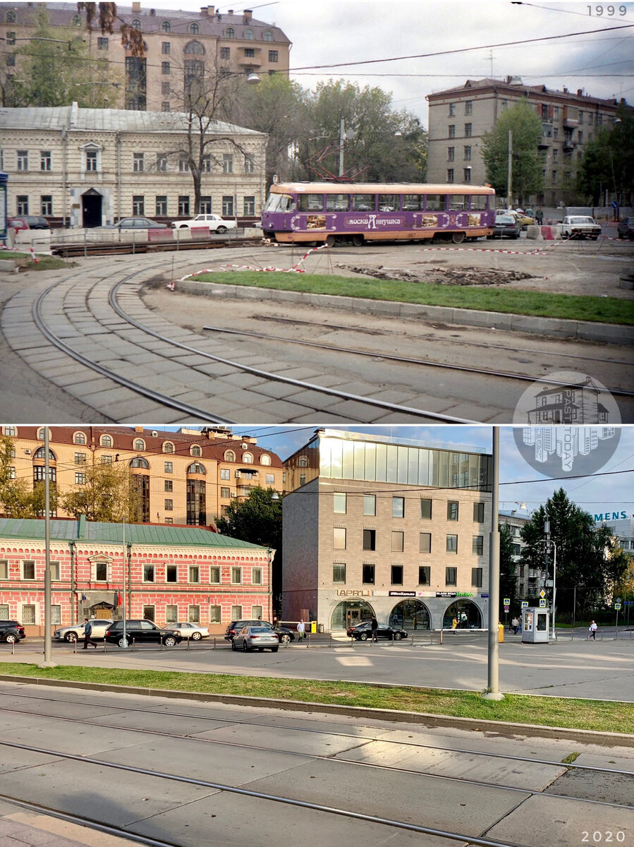 Фотосравнения Москва #52. 90-е. | past_today | Дзен