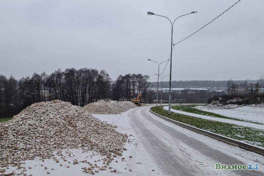 Видное новый выезд на м4. Трасса Дон декабрь 2020. Новая дорога на Дон из Видного. Строящаяся дорога.