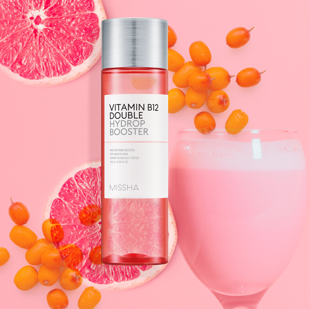 Этот бустер - настоящий витаминный коктейль, который способствует выработке коллагена.