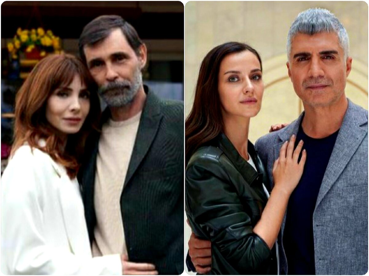 Главные пары сериалов. Коллаж автора